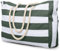oscaurt Strandtasche Wasserdicht Tote Bag Shopper Tasche Damen Umhängetasche Handtasche Damen Groß Beach Bag mit Reißverschluss Saunatasche Einkaufstasche Faltbar