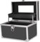 Ｚｉａｌｏｆｉ Portable Pedicure Kits Organizer Makeup Tools Storage Container Lightweight Travel Makeup Case for Women, S