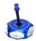 FZCSIMR Motorradzubehör Tankdeckel Tankabdeckung (Blau, Aluminium) für Suzuki RMZ250 DRZ400 DRZ400E LTZ250 LTR450 LTZ400 DRZ LTZ 50 70 125 250 400 400E 450