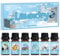 SALUBRITO Laundry Essential Oils Set, Clean Fragrance Oil for Diffuser, Use with Wool Dryer Balls, Fresh Linen, Fresh Cotton, Lavender Field, Citrus Boost, Ocean Mist, Clean Laundry Aromatherapy Oil