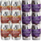 Master Café Iced Coffee Cans 240ml x Pack of 12 - Full-Bodied Arabica & Robusta Coffe Bean Blend, Ready to Drink, Enjoy Cold or Iced Coffee (Pack of 12, Mocha & Vanilla)
