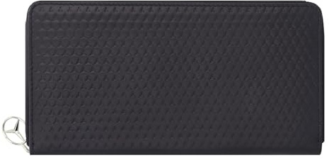Mercedes-Benz Geldbörse Damen schwarz Rindleder Portemmonaie B66959831