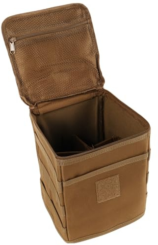 CIYODO Lightweight Camping Stove Storage Bag with Quick Access Outdoor Cookware Carrying Case for Gas Cylinders Propane Tanks Portable Fire Pit Camping and Picnic Equipment