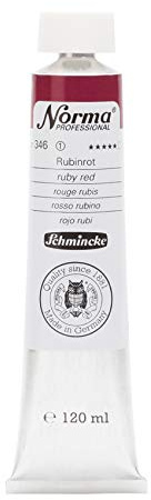 Schmincke : Norma : Professional Artists' Oil : 120ml : Ruby Red