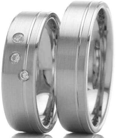 Trauringe 600/- Platin R-610