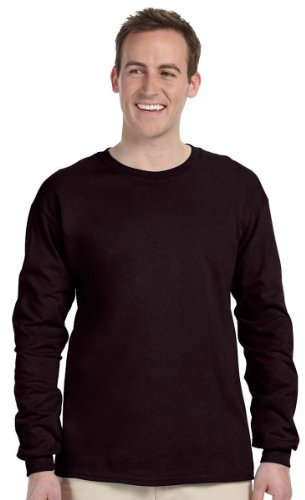 Gilda® men's t-shirt, Men, dark chocolate, Large