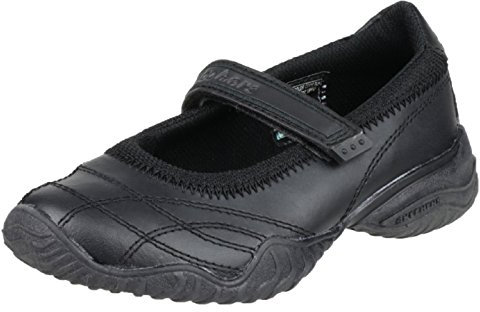 SKECHERS Leather SK81264 Black Mary Jane Casual Pump 13 Junior