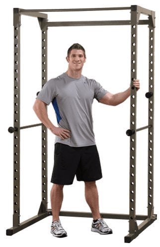 Best Fitness Power Rack BFPR100 Cage, Schwarz, One Size