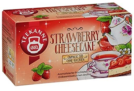 Teekanne Sweatea Strawberry Cheesecake, 18 Teebeutel