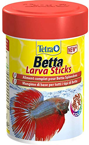 Tetra Betta Larvasticks Futtermittel für Kampffische (Bettas splendens), 85 ml, Stick, Fisch, Kampffisch-Futter, 0.03 kg
