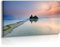 Fotoatelier Dirk Haas Premium Leinwandbild XXL - Natur - Landschaft - Italien - Gardasee - Sonnenaufgang - Insel - Leinwand : 150 cm x 75 cm