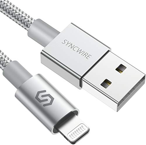 Syncwire iPhone Ladekabel Lightning Kabel - 2M [MFi Zertifiziert] Kabel für iPhone 14 Pro Max/13/12/SE2/11 Pro Max/XS Max/XR/X/8/8 Plus/7/7 Plus/iPad