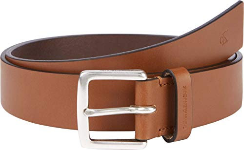 Calvin Klein Jeans Herren Classic Belt 35MM Grtel, Cognac, 33 EU