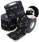 Sporttape Daumen Bandage für Gewichtheben: Hook Grip Tape 7 m Rolle selbstklebend wasserfest elastisch | Sport Gym Krafttraining Thumb Support Weightlifting (Black Box of 3)