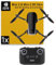 Trattamento estetico per Drone DJI MAVIC MINI 2, design in metallo nero, set completo di adesivi per drone e controller, adesivo speciale, kit di adesivi per skin mimetica, decorazione per Mini 2