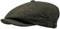 WEROR Herren Schiebermütze Flatcap Cap Mütze Fischgrät WEROR-320.1 (60-61, Moos)