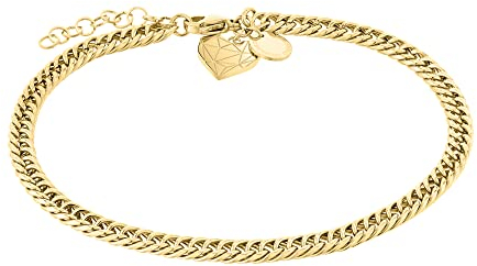 Liebeskind Berlin Fußkette LJ-0859-A-25 Edelstahl IP Gold