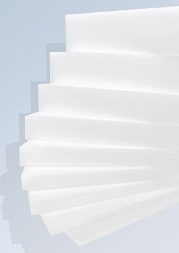 Pyramidenkönig Schaumstoffplatte Schaumstoff Zuschnitt 50 x 200 x 5 cm RG 40/49 Topper Matratzen in vielen Größen zur Auswahl Direkt vom Hersteller