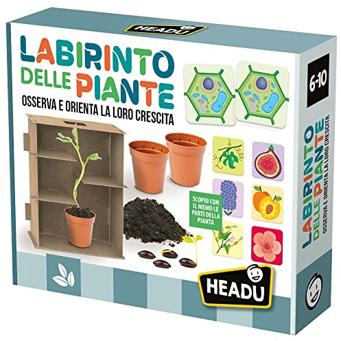 Headu Wissenschaftliches Lernspiel Kit Labyrinth der Pflanzen
