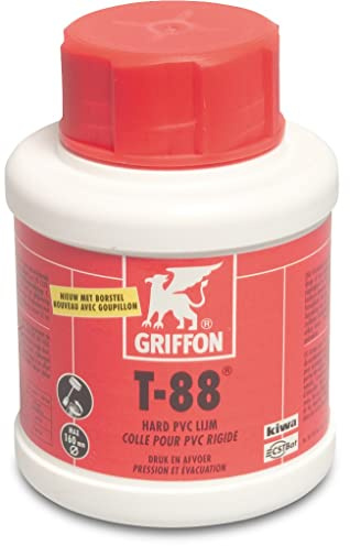 Griffon PVC Glue 0,25ltr avec pinceau