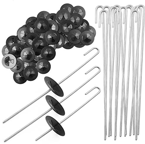Solar Panel Guard Clips,50 Pack 25mm Fastener PanelProof Stainless Steel Clips For Bird Proofing Solar Panels Bird Wire