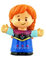Ersatzteil für Little People Kristoff's Schlitten Spielset - GGV30 ~ Ersatz Anna Figur