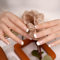 DANNI & TONI Halb ausgehärtete Gel Nagelfolien (Crystal Frost) Weiß und Transparent Französisch uv Gel Nagelfolie Halbgehärtete Nagelsticker Nageldesign Wraps 28 Aufkleber