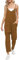 Cegerne Salopette Donna Jumpsuit Premaman Tuta Estiva Pantaloni da lavoro Jumpsuit Tuta ampia senza maniche con ampie tasche, Marrone, L