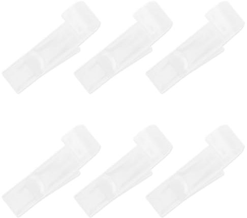 Luckious Bath Hook Holder - Plastic Heated Towel Rail Radiator Hooks for Tubular Bath, Crook Grab