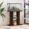 LAPOOH Aquariumständer Braun Eichen-Optik 60x30x60 cm Holzwerkstoff, Aquarium Unterschrank, Aquarium Schrank, Aquariumschrank, Aquarium Tisch, Aquarium Stands