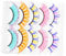 Didiseaon 5paires Faux Extensions Individuelles Accessoires De Maquillage Et Parfait Pour Festivals Et Scéniques