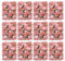 unkonwcy Panneaux muraux de fleurs artificielles, fleurs artificielles, décoration de mariage, décoration murale, fleurs roses, fleurs artificielles, décoration, rose clair, hortensia, décoration de