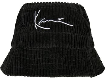 Karl Kani Accessoires KA214-032-1 Signature Corduroy Bucket Hat black one size black