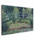 MuchoWow© Impression sur Toile Peinture 120x80 cm Tableau Mural Decoration Salon Reproductions de Tableaux Murale ReproductionsPont japonais et nénuphars - Peinture de Claude Monet