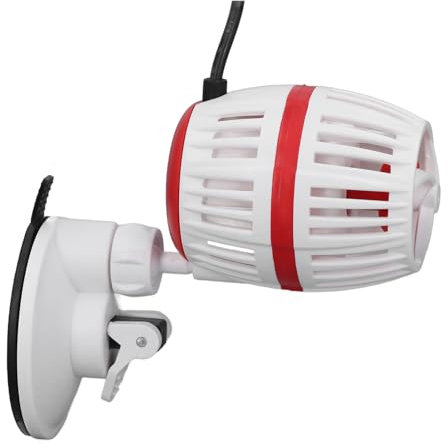 Generador de Olas para Acuario, Bomba de Pecera de 12 V, 4 Engranajes, Bomba de Circulación de Frecuencia Variable Sumergible Silenciosa para el Crecimiento de Plantas de Agua y
