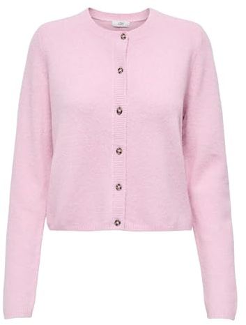 JDY Damen Feinstrickjacke JDYChloe Life leichte Damenjacke Cardigan Knopfleiste