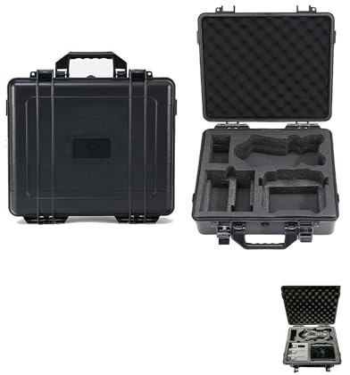 Lokyoyo Wasserdichte Hartschalen-Tragetasche für DJI Mavic 4 Pro 512 GB Creator Combo (DJI RC Pro 2), Store Mavic 4 Pro Drohne, RC2/RC Pro 2 Fernbedienung, 240 W Netzadapter, Akku-Lade-Hub, ABS