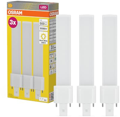 OSRAM Lámpara Compacta DULUX S9 LED 4W G23 3000K