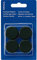 MAUL Facetterand Magnete (4 Stück) MAULpro Ø 29mm | Mini Magnete aus Kunststoff | Starke Magnete für Whiteboard und Magnettafel | ideal für Büro, Homeoffice und Werkstatt | Schwarz