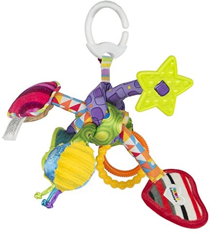 LAMAZE L27128 Tug and Play Knot Baby Toy
