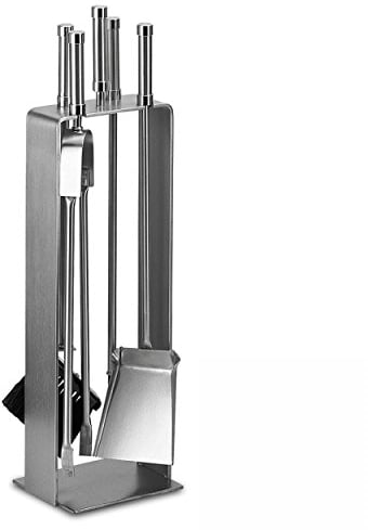 raik 21.02.903.2 Kaminbesteck, 4-teilig, Edelstahl, 66cm