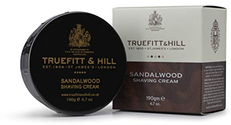 Truefitt & Hill Sandalwood Shaving Cream - 190g/6.7oz