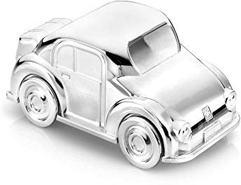 Zilverstad 6024261 Spardose Auto anlaufgeschützt 13 x 7 x 7 cm, versilbert