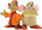 Bullyland 12502 - Spielfigur Mäuse Karlie und Jaques aus Walt Disney Cinderella, ca. 6,2 cm, detailgetreu, ideal als kleines Geschenk für Kinder ab 3 Jahren