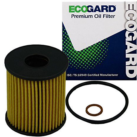 ECOGARD X5830 Premium Cartridge Engine Oil Filter for Conventional Oil Fits Mini Cooper 1.6L 2007-2015, Cooper Countryman 1.6L 2011-2016, Cooper Paceman 1.6L 2013-2016