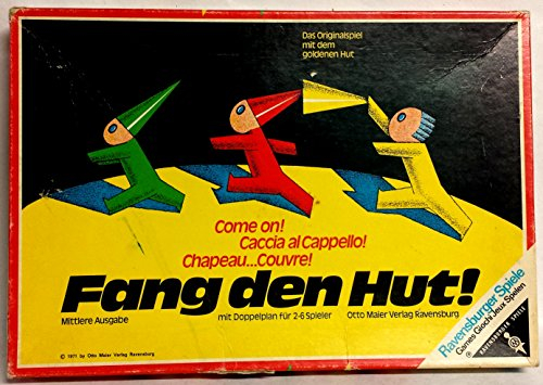 Fang den Hut (Ausgabe von 1971) - Doppelspielplan - Mittlere Ausgabe
