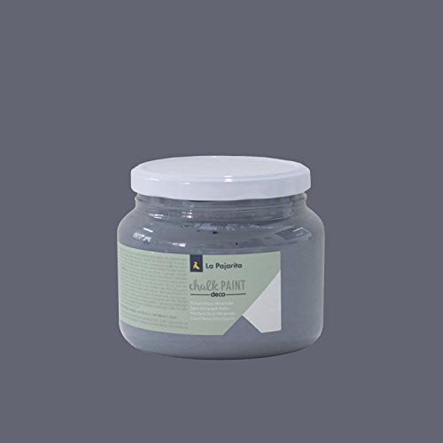 La Pajarita 104191 Pintura para Decoración y DIY, Chalk, 1, Gris Urbano