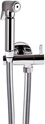 Remer - Set IDROSCOPINO Composto da: idroscopino Art. RB100, Flessibile Met. e Rubinetto Minimal - RB100S01