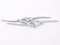 Chrom Aufkleber 3D Car Logo Motiv Tribal III 135x30 mm chrom
