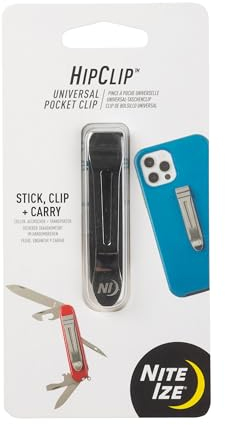 Nite Ize HipClip Taschenclip für Smartphones, aufsteckbar, 1 Stück